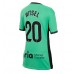 Cheap Atletico Madrid Axel Witsel #20 Third Football Shirt Women 2023-24 Short Sleeve
